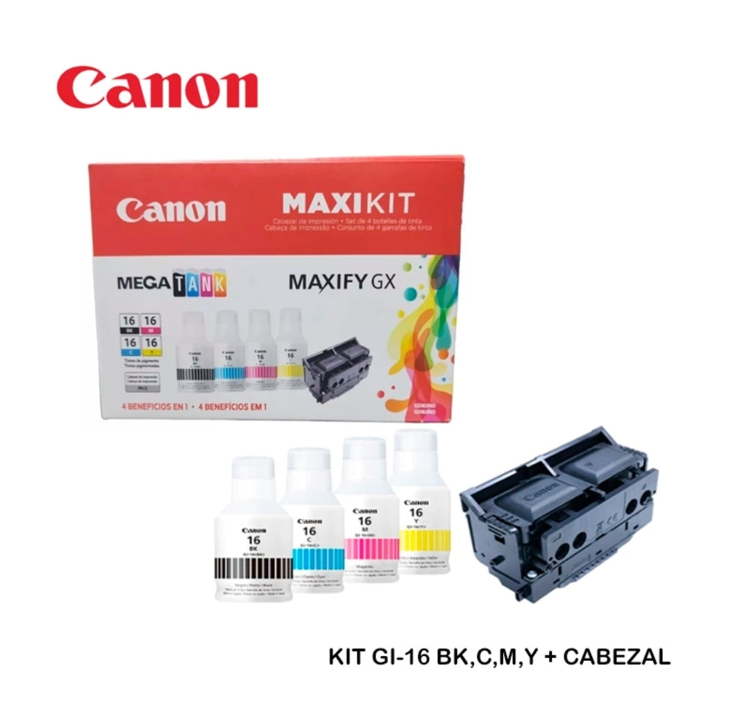 Cabezal Canon MAXIFY GX4010 GX5010 GX6010 GX7010 GI-16| Original