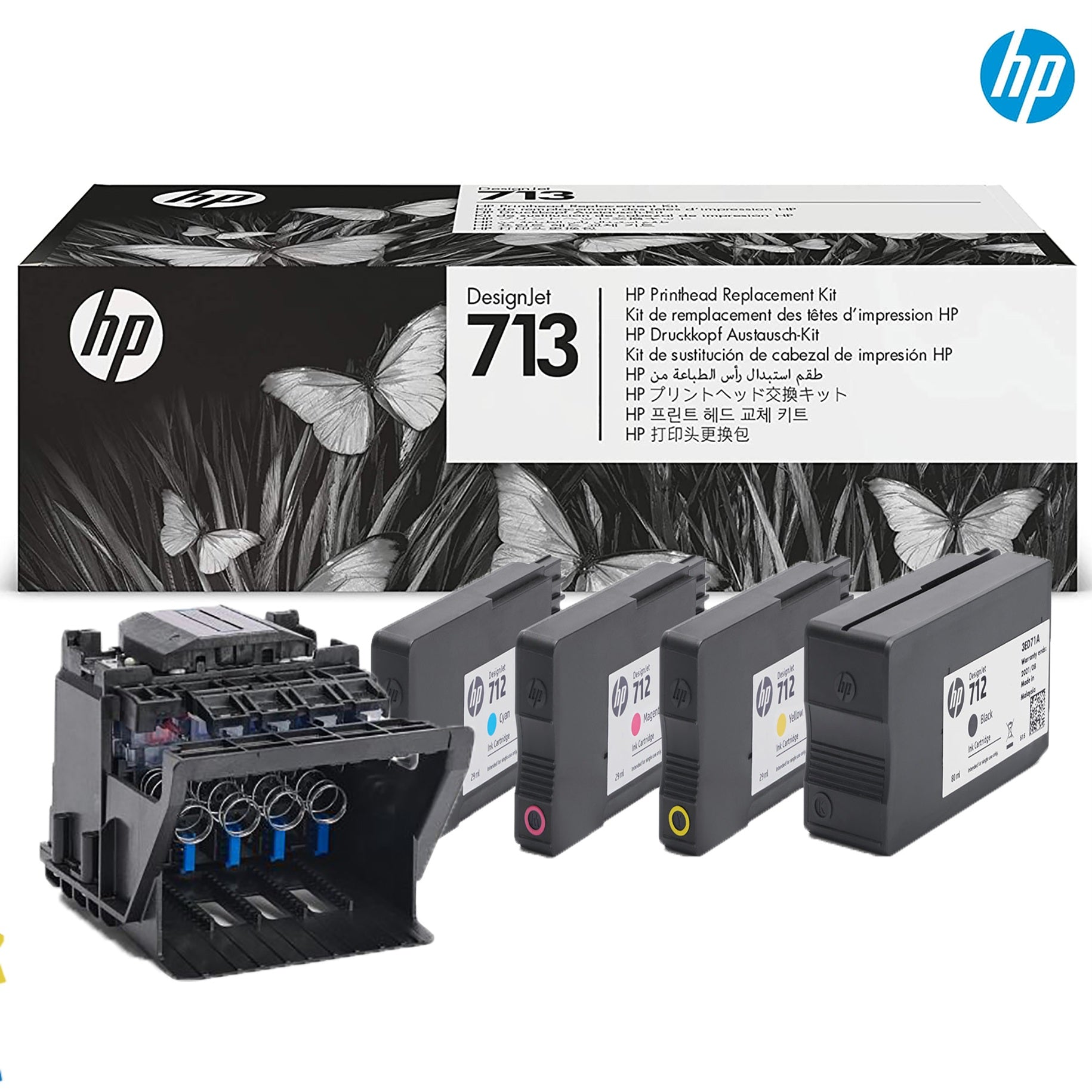 Cabezal de Impresión HP DesignJet 713 | HP DesignJet T210 / T230 / T250 / T630 / T650 | Original