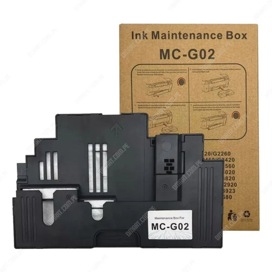 CARTUCHO de Mantenimiento Canon MC - G02 | Pixma G 2160 / G 3160 Genérico