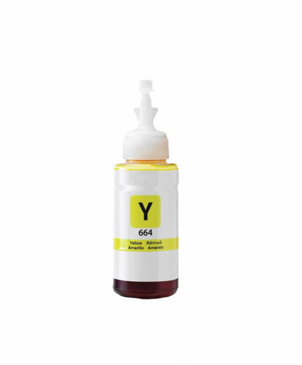 Tinta Epson 664 Amarillo | EcoTank | Genérico