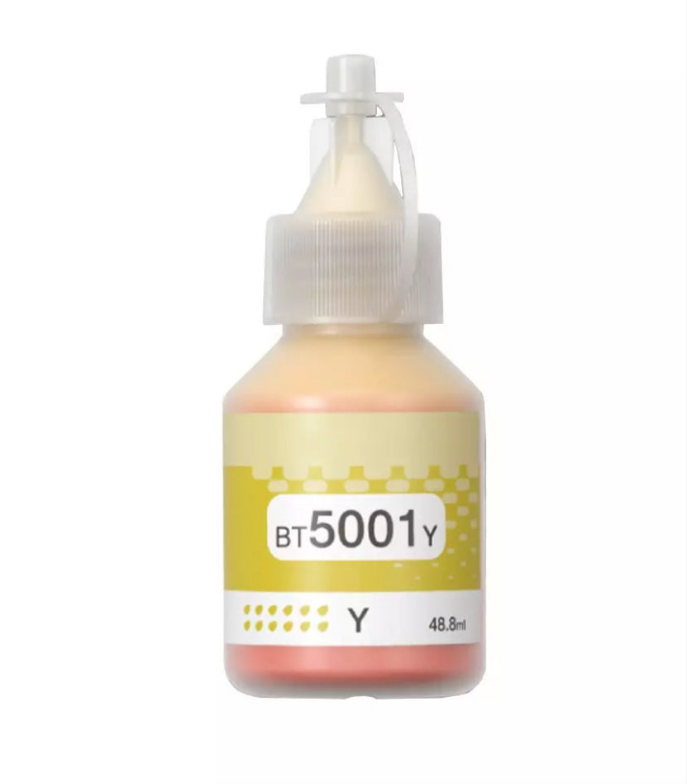 Tinta Brother BT 5000 / 5001 Amarillo | sistemas de tinta continua | Genérico
