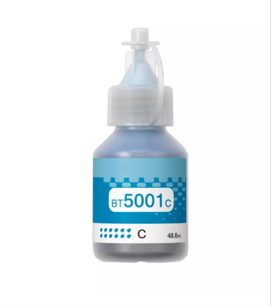 Tinta Brother BT 5000 / 5001 Cyan | sistemas de tinta continua | Genérico