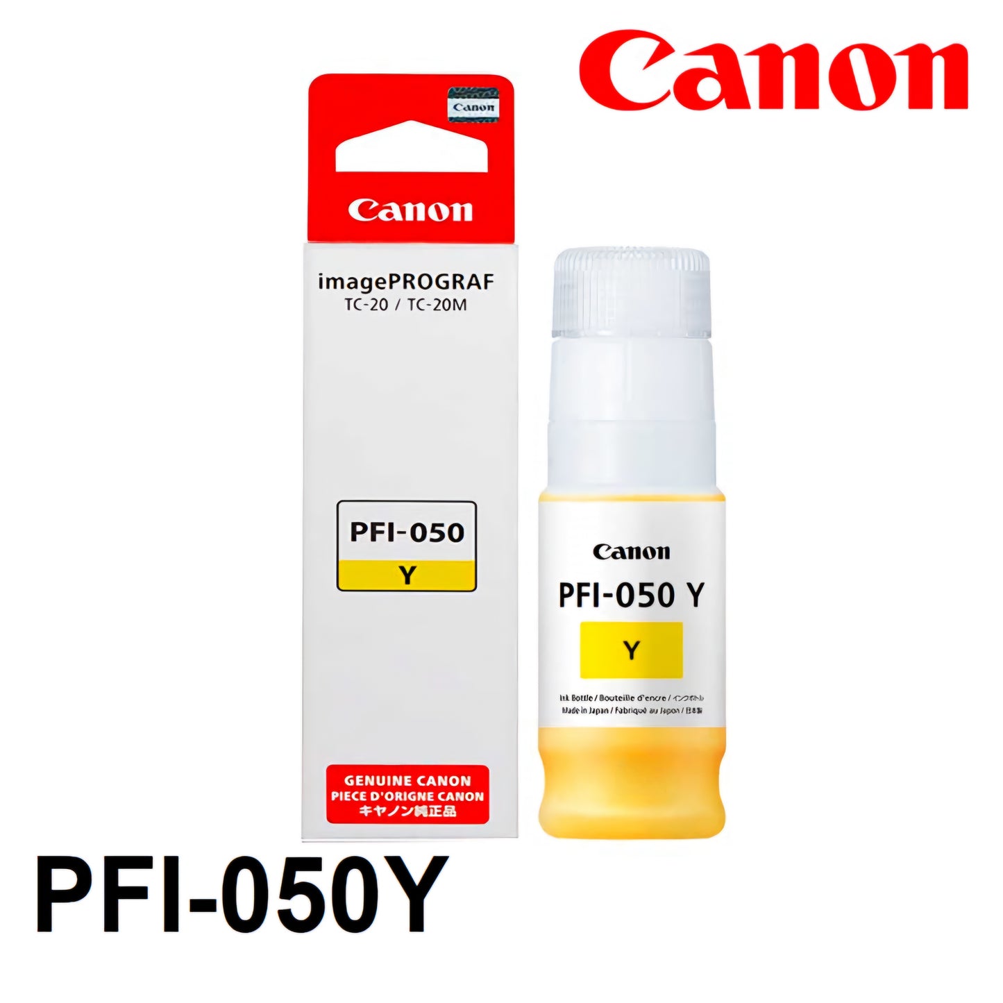 Tinta Canon amarilla panama Plotter imagePROGRAF TC-20M TC-21 ploter panama