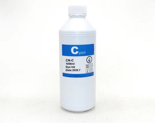 Tinta DYE 1 Litro Universal Cyan | Epson /HP / CANON / BROTHER