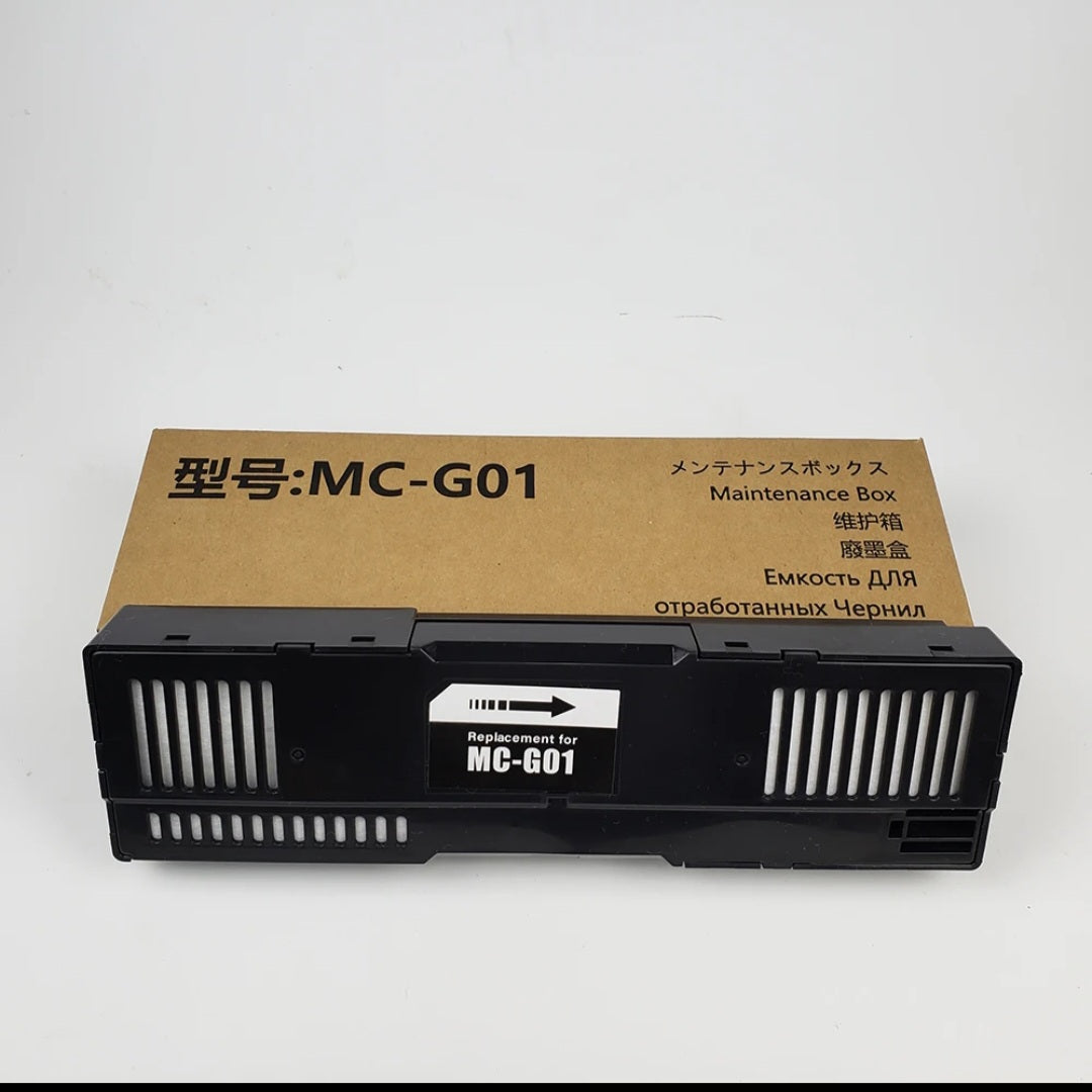 Caja de Mantenimiento Canon MC - G01 / MAXIFY GX 6010 / GX 6020 / GX 7010 / GX 7020 / GX 6050 / GX 7050 / GX 6080 / GX 7080 / GX 7090 | Genérica
