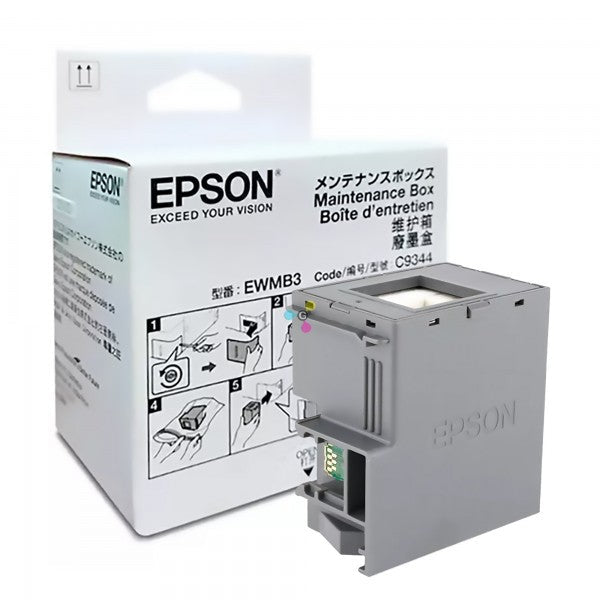 Caja de Mantenimiento Epson L 5590 / L 3560 / L 5290 / L 4260 / L 4266 / L 4268 / L 6270 / L 6276 / L 6290 / L 6490 |  C 9344 / EWMB3 / C12934461 tintas panama 