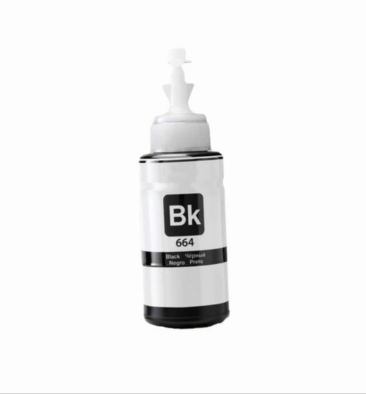 Tinta Epson 664 Negro | EcoTank | Genérico