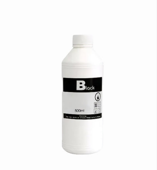 Tinta DYE 500ml Universal Negro | Epson /HP / CANON / BROTHER