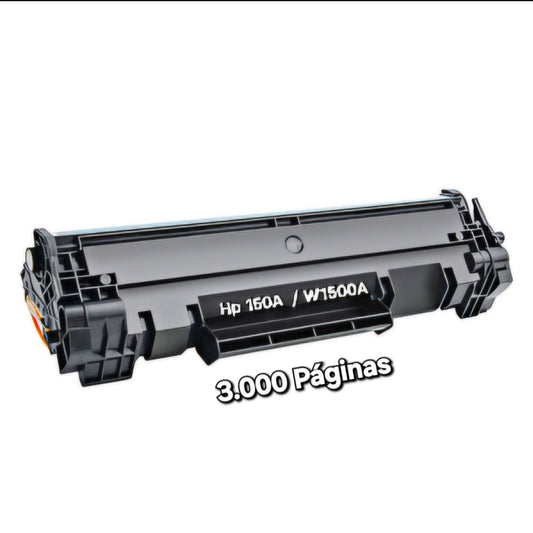 Tóner HP 150A Alto Rendimiento | W1500A | Laser Jet M 109 / M 110 / M 111 / M 112 / M 139 / M 140 / M 141  / M 142 | Genérico | 3.000 Páginas
