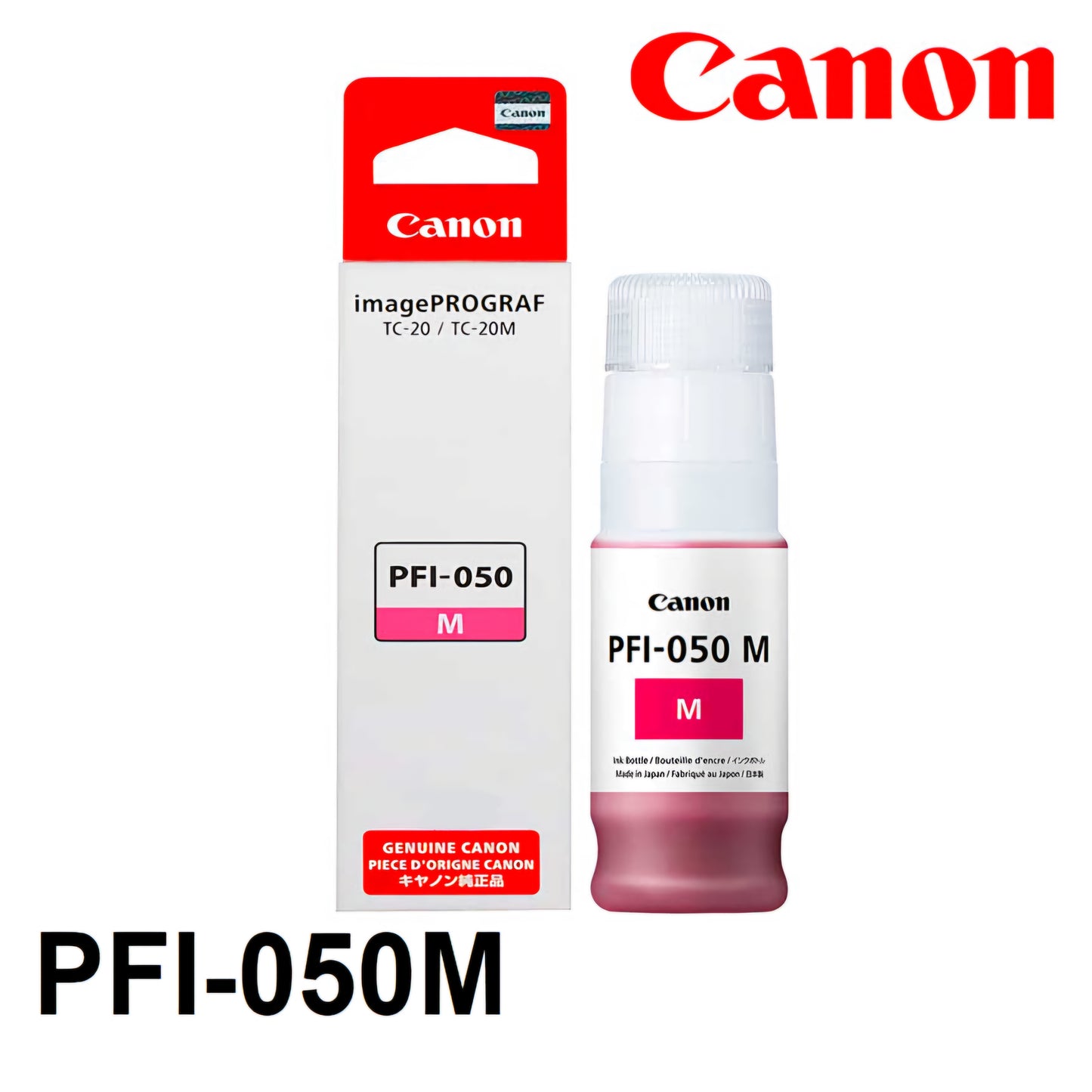 Tinta Canon panama Plotter imagePROGRAF TC-20 TC-21 roja ploter panama 