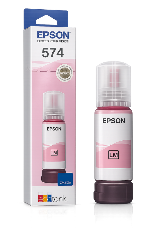 Tinta Epson T574 Light Magenta  Botella EcoTank Original