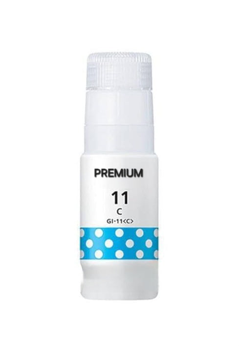 Tinta Canon GI-11 Cyan | Pixma G2160 / G3160 / G3170 / G4170 | Genérico