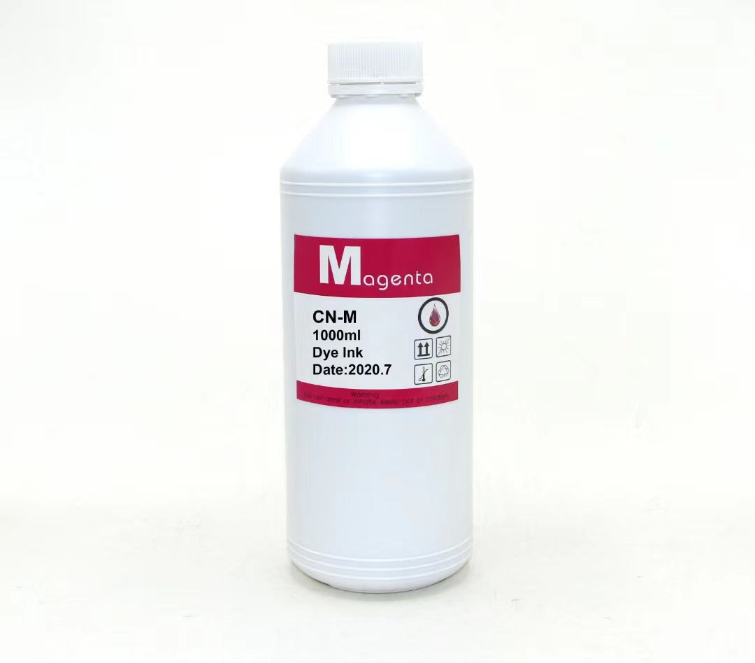 Tinta DYE 1 Litro Universal Magenta | Epson / HP / CANON /  BROTHER