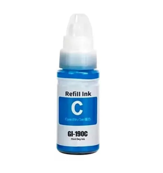 Tinta Canon GI - 190 Cyan | impresoras de tanque Canon | Genérico