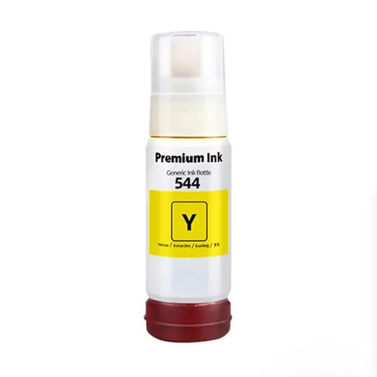 Tinta Epson 504 / 544 Amarillo | EcoTank | Genérico
