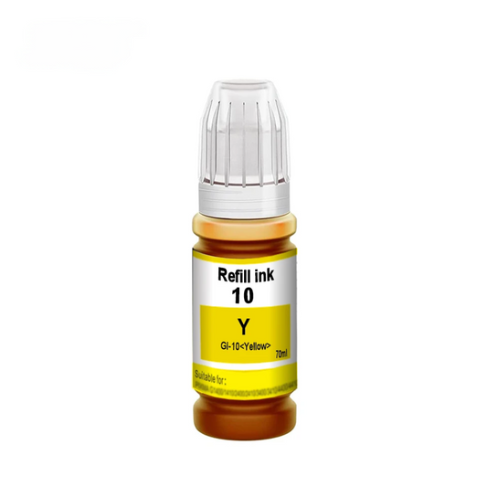 Tinta Canon GI-10 Amarillo | impresoras de tanque Canon | Genérico
