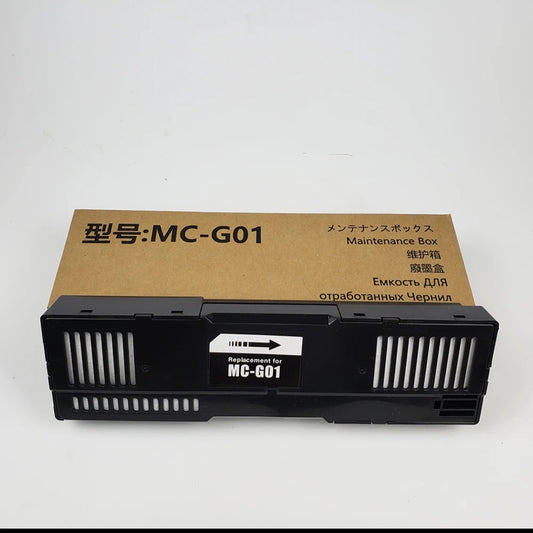 Caja de Mantenimiento Canon MC - G01 / MAXIFY GX 6010 / GX 6020 / GX 7010 / GX 7020 / GX 6050 / GX 7050 / GX 6080 / GX 7080 / GX 7090 | Genérica
